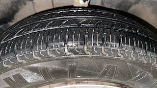 Used 2017 Renault Kwid CLIMBER 1.0 AMT Petrol Automatic tyres LEFT FRONT TYRE TREAD VIEW