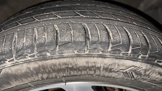 Used 2023 Kia Seltos X Line DCT Petrol Automatic tyres RIGHT FRONT TYRE TREAD VIEW