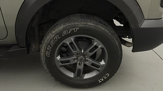 Used 2021 Mahindra Thar LX 4 STR Hard Top Petrol MT 4WD Petrol Manual tyres LEFT REAR TYRE RIM VIEW