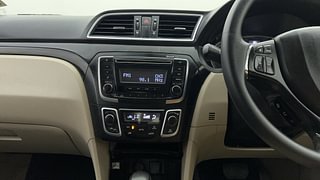 Used 2016 Maruti Suzuki Ciaz ZXi  AT Petrol Automatic interior MUSIC SYSTEM & AC CONTROL VIEW