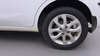 Used 2016 Nissan Micra [2013-2020] XV CVT Petrol Automatic tyres LEFT REAR TYRE RIM VIEW