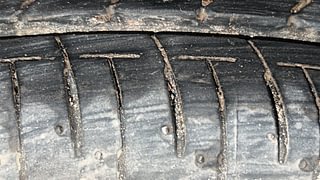 Used 2023 Maruti Suzuki Ignis Sigma 1.2 MT Petrol Manual tyres LEFT REAR TYRE TREAD VIEW