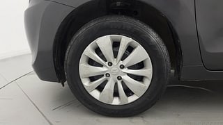 Used 2018 Maruti Suzuki Baleno Delta 1.2 Petrol Manual tyres LEFT FRONT TYRE RIM VIEW