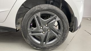 Used 2023 Hyundai New i20 Sportz 1.2 MT Petrol Manual tyres LEFT REAR TYRE RIM VIEW