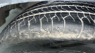 Used 2022 Toyota Innova Crysta ZX 2.7 AT 7 STR Petrol Automatic tyres LEFT FRONT TYRE TREAD VIEW