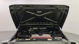 Used 2021 Mahindra Thar LX 4 STR Hard Top Petrol MT 4WD Petrol Manual engine ENGINE & BONNET OPEN FRONT VIEW