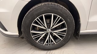 Used 2021 volkswagen Vento 1.0L Comfortline Petrol Petrol Manual tyres LEFT FRONT TYRE RIM VIEW
