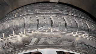 Used 2023 Kia Seltos X Line DCT Petrol Automatic tyres LEFT FRONT TYRE TREAD VIEW