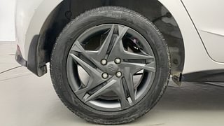 Used 2023 Hyundai New i20 Sportz 1.2 MT Petrol Manual tyres RIGHT REAR TYRE RIM VIEW