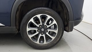 Used 2022 Maruti Suzuki Grand Vitara Zeta Smart Hybrid Petrol Manual tyres LEFT REAR TYRE RIM VIEW