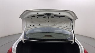 Used 2013 Nissan Sunny XV Petrol Manual interior DICKY DOOR OPEN VIEW