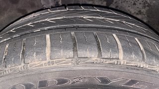 Used 2016 Nissan Micra [2013-2020] XV CVT Petrol Automatic tyres RIGHT REAR TYRE TREAD VIEW