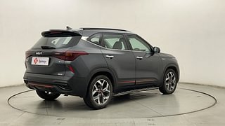 Used 2023 Kia Seltos X Line DCT Petrol Automatic exterior RIGHT REAR CORNER VIEW