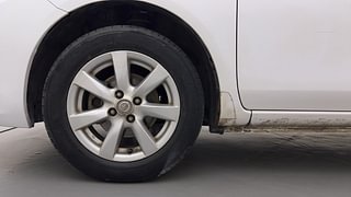 Used 2013 Nissan Sunny XV Petrol Manual tyres LEFT FRONT TYRE RIM VIEW