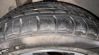 Used 2023 Kia Seltos X Line DCT Petrol Automatic tyres RIGHT REAR TYRE TREAD VIEW