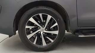 Used 2022 Toyota Innova Crysta ZX 2.7 AT 7 STR Petrol Automatic tyres LEFT FRONT TYRE RIM VIEW