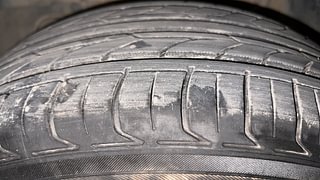Used 2018 Tata Nexon XZ Plus Petrol Manual tyres LEFT FRONT TYRE TREAD VIEW