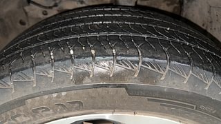 Used 2022 Maruti Suzuki Grand Vitara Zeta Smart Hybrid Petrol Manual tyres LEFT FRONT TYRE TREAD VIEW