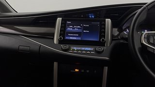 Used 2022 Toyota Innova Crysta ZX 2.7 AT 7 STR Petrol Automatic interior MUSIC SYSTEM & AC CONTROL VIEW