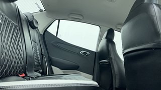 Used 2022 Hyundai Aura SX Plus 1.2 AMT Petrol Petrol Automatic interior RIGHT SIDE REAR DOOR CABIN VIEW