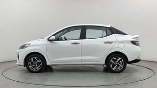 Used 2022 Hyundai Aura SX Plus 1.2 AMT Petrol Petrol Automatic exterior LEFT SIDE VIEW