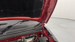Used 2017 Mahindra KUV100 [2015-2017] K8 6 STR Dual Tone Petrol Manual engine ENGINE LEFT SIDE HINGE & APRON VIEW