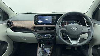 Used 2022 Hyundai Aura SX Plus 1.2 AMT Petrol Petrol Automatic interior DASHBOARD VIEW
