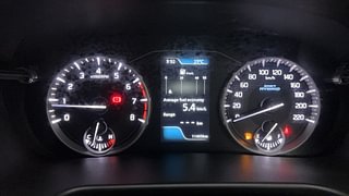 Used 2023 Maruti Suzuki Brezza ZXI Plus Dual Tone Petrol Manual interior CLUSTERMETER VIEW