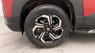 Used 2023 Maruti Suzuki Brezza ZXI Plus Dual Tone Petrol Manual tyres LEFT FRONT TYRE RIM VIEW