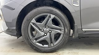 Used 2023 Hyundai New i20 Sportz 1.2 MT Petrol Manual tyres LEFT FRONT TYRE RIM VIEW