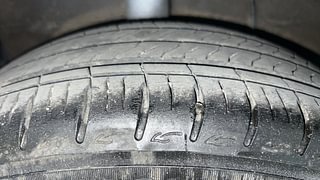 Used 2022 Hyundai Aura SX Plus 1.2 AMT Petrol Petrol Automatic tyres RIGHT REAR TYRE TREAD VIEW