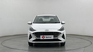 Used 2022 Hyundai Aura SX Plus 1.2 AMT Petrol Petrol Automatic exterior FRONT VIEW