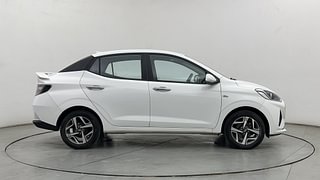 Used 2022 Hyundai Aura SX Plus 1.2 AMT Petrol Petrol Automatic exterior RIGHT SIDE VIEW