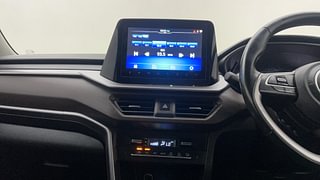 Used 2023 Maruti Suzuki Brezza ZXI Plus Dual Tone Petrol Manual interior MUSIC SYSTEM & AC CONTROL VIEW
