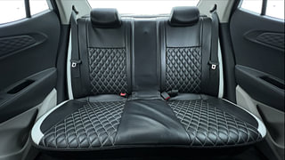 Used 2022 Hyundai Aura SX Plus 1.2 AMT Petrol Petrol Automatic interior REAR SEAT CONDITION VIEW