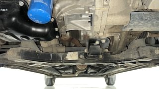 Used 2022 Hyundai Aura SX Plus 1.2 AMT Petrol Petrol Automatic extra FRONT LEFT UNDERBODY VIEW