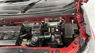 Used 2017 Mahindra KUV100 [2015-2017] K8 6 STR Dual Tone Petrol Manual engine ENGINE LEFT SIDE VIEW
