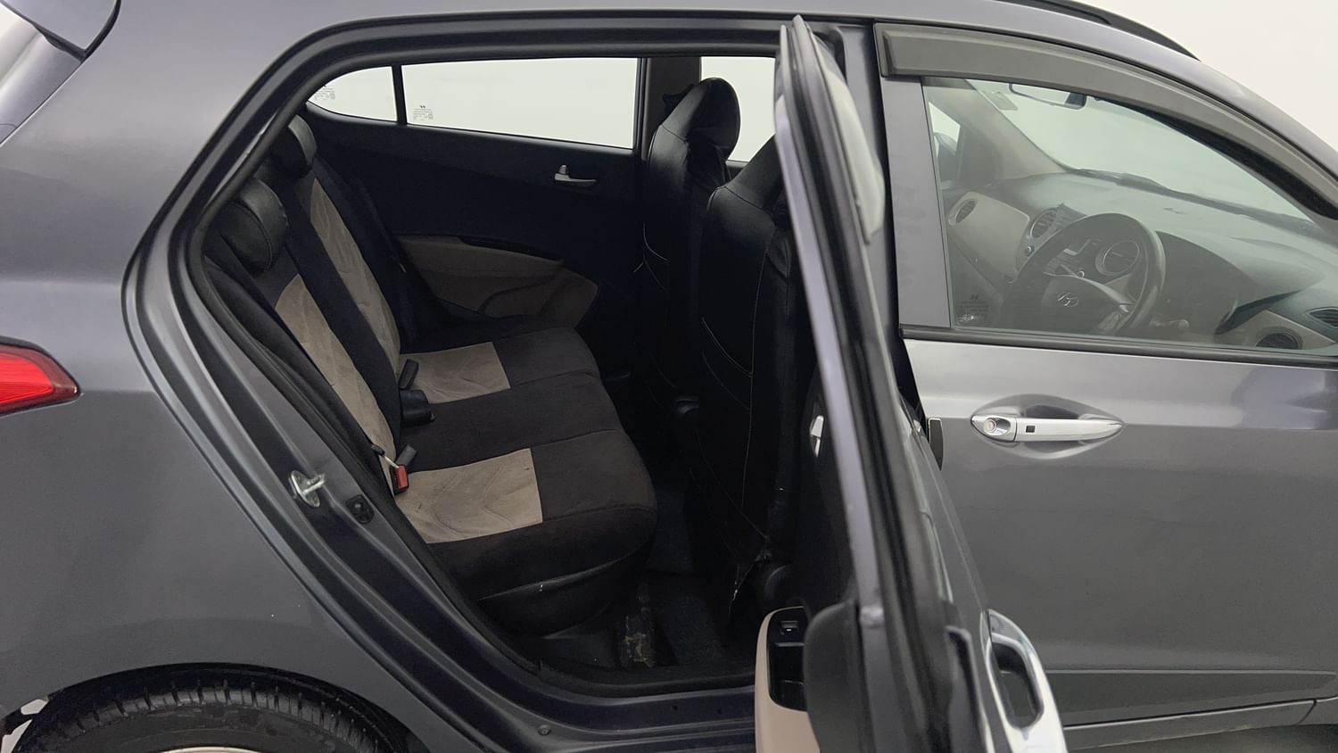New Hyundai Grand i10 interior RIGHT SIDE REAR DOOR CABIN VIEW