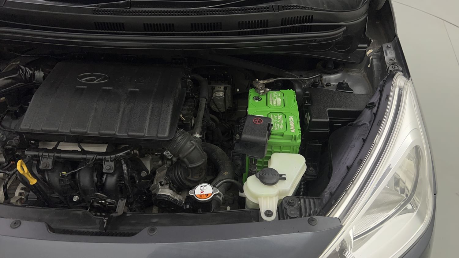 New Hyundai Grand i10 engine ENGINE LEFT SIDE VIEW