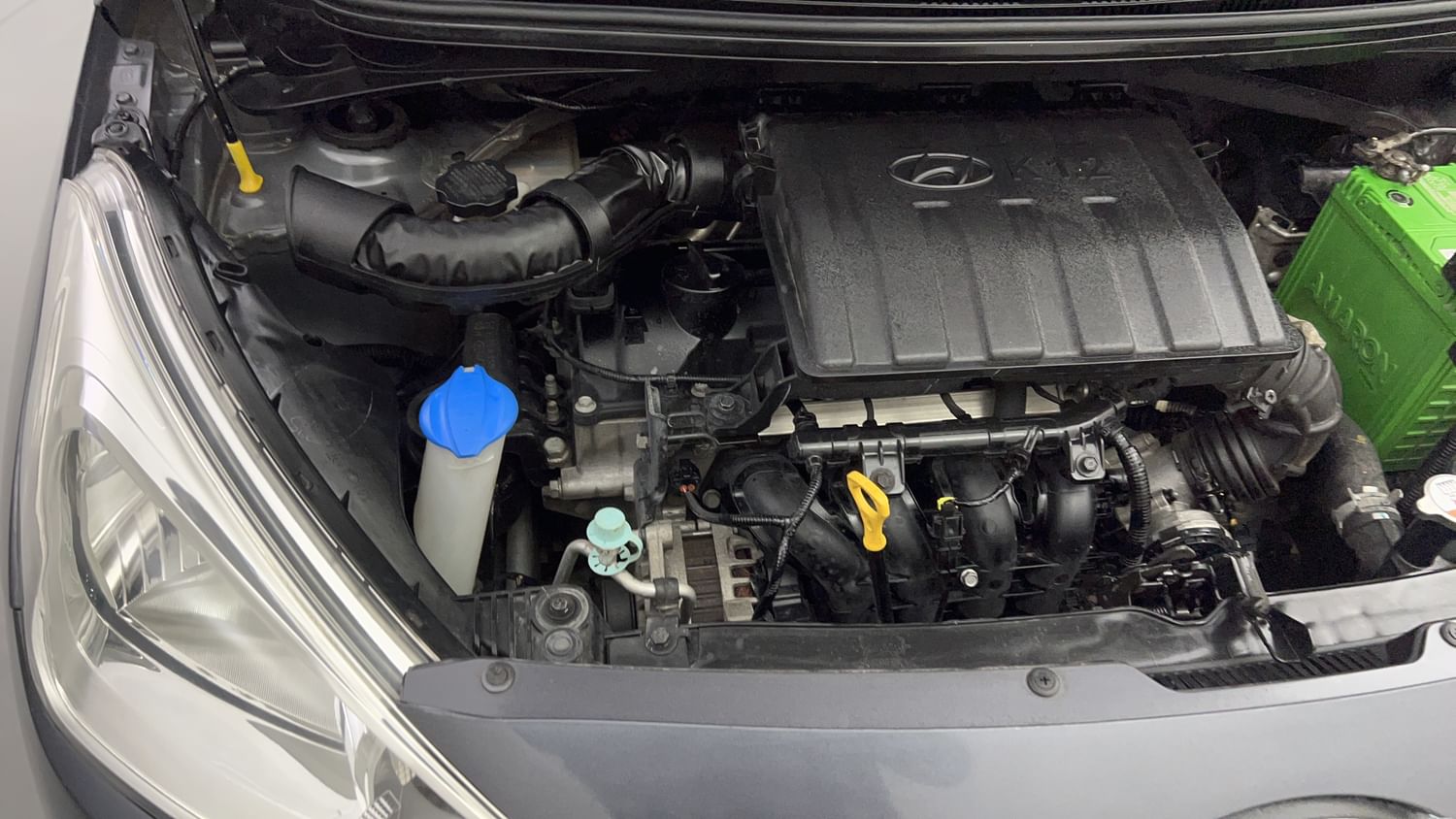 New Hyundai Grand i10 engine ENGINE RIGHT SIDE VIEW