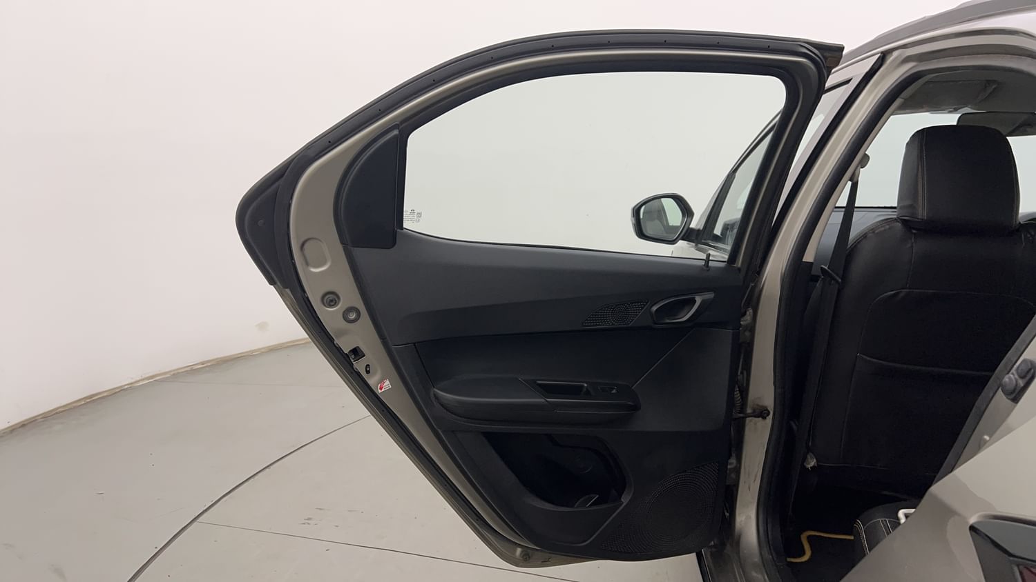New Tata Tiago NRG interior LEFT REAR DOOR OPEN VIEW