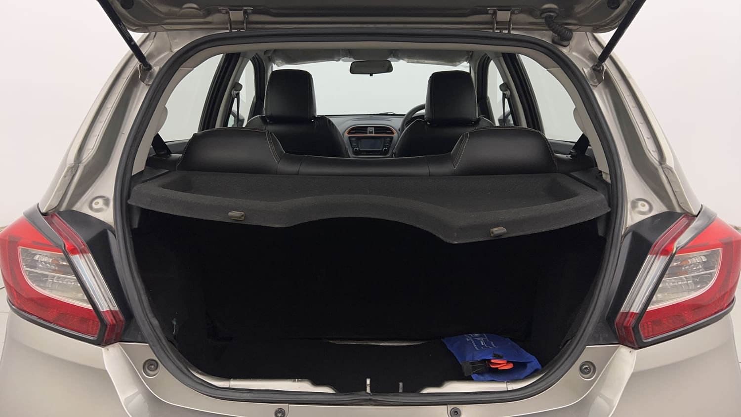 New Tata Tiago NRG interior DICKY INSIDE VIEW