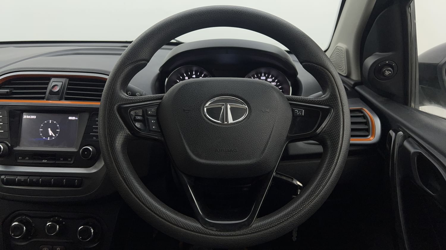 New Tata Tiago NRG interior STEERING VIEW