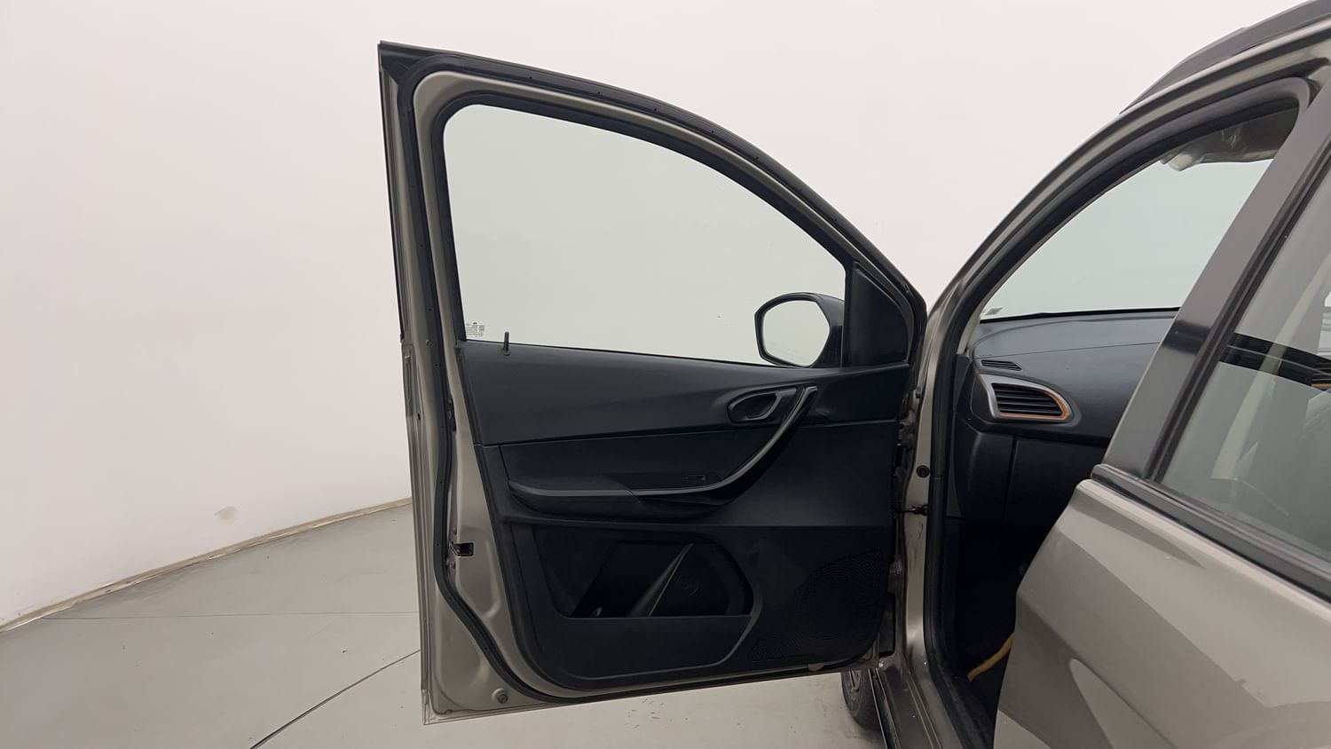 New Tata Tiago NRG interior LEFT FRONT DOOR OPEN VIEW