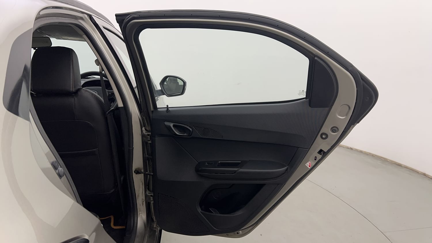 New Tata Tiago NRG interior RIGHT REAR DOOR OPEN VIEW