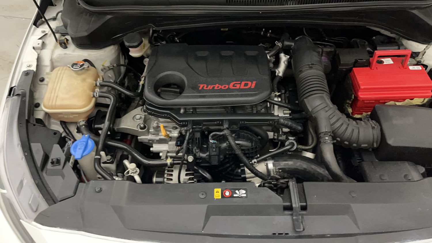 New Hyundai i20 N Line engine ENGINE RIGHT SIDE VIEW