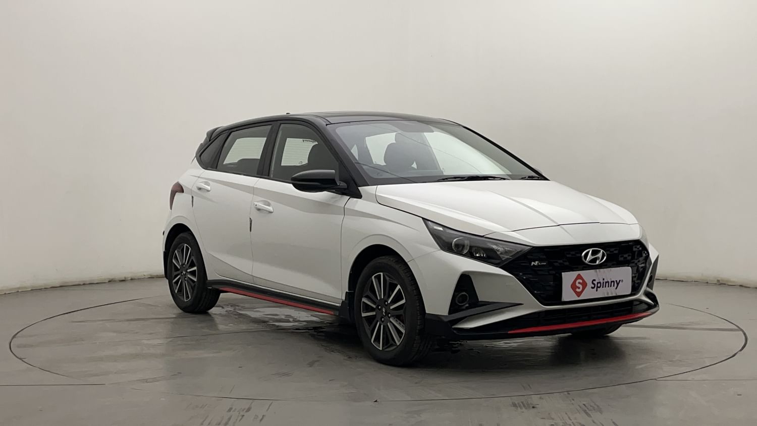 New Hyundai i20 N Line exterior RIGHT FRONT CORNER VIEW