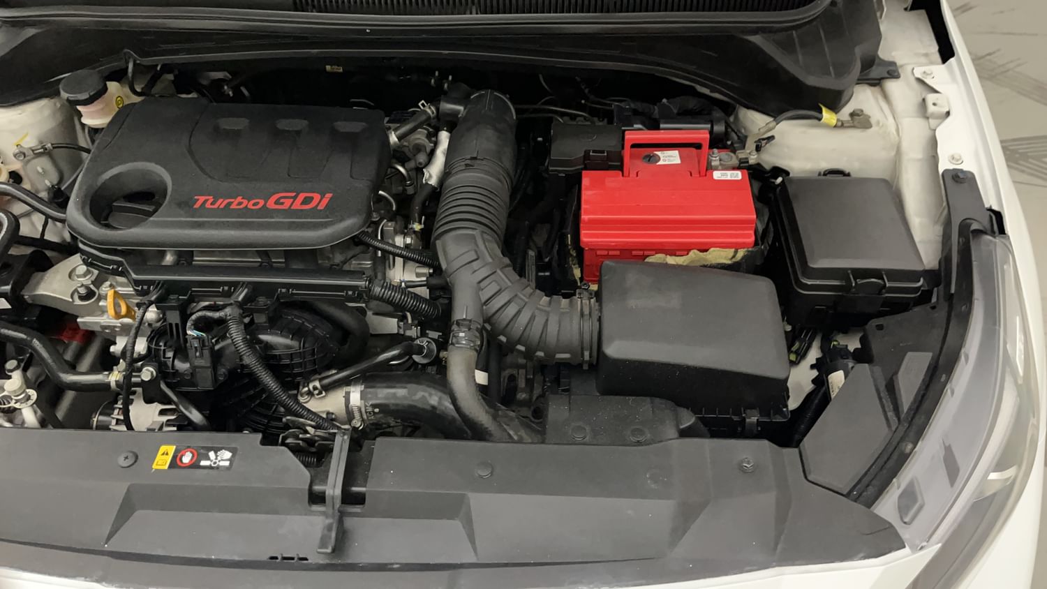 New Hyundai i20 N Line engine ENGINE LEFT SIDE VIEW