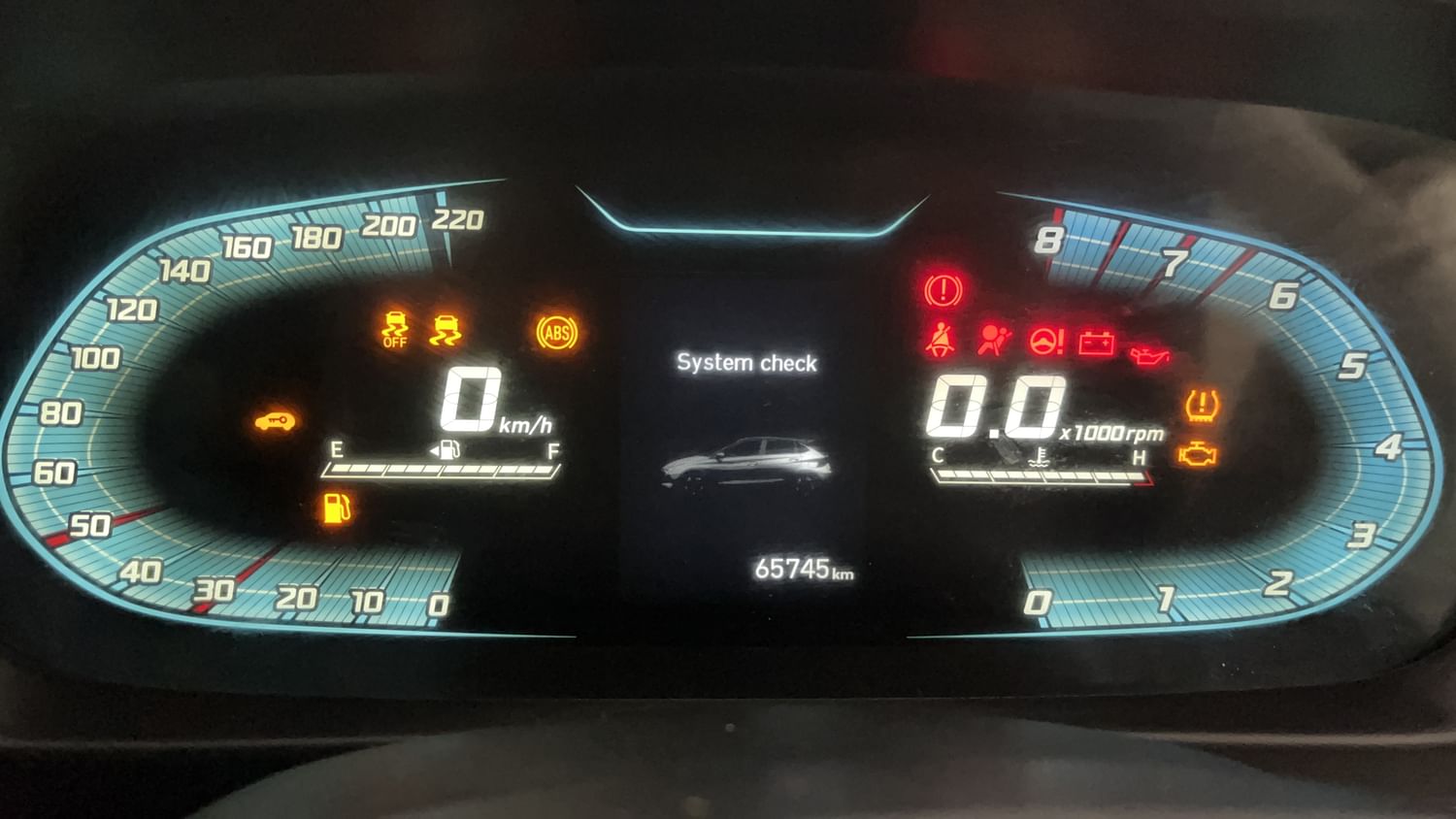 New Hyundai i20 N Line interior CLUSTERMETER VIEW