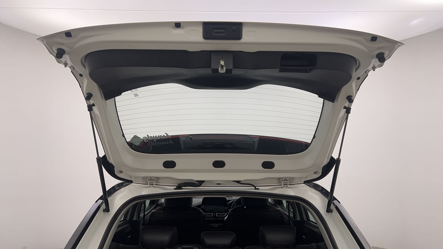 New Toyota Urban Cruiser Taisor interior DICKY DOOR OPEN VIEW